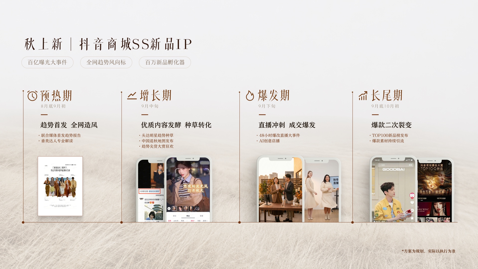 抖音秋上新招商 PPT 视觉方向探索 1-3
