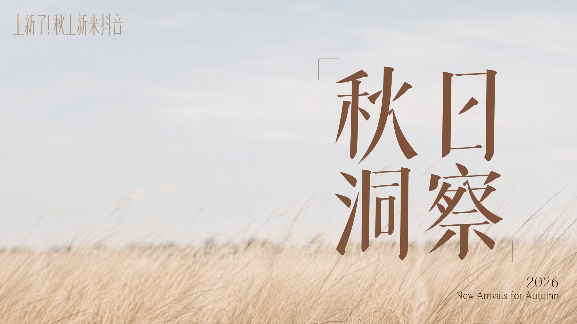 抖音秋上新招商 PPT 视觉方向探索 2-2