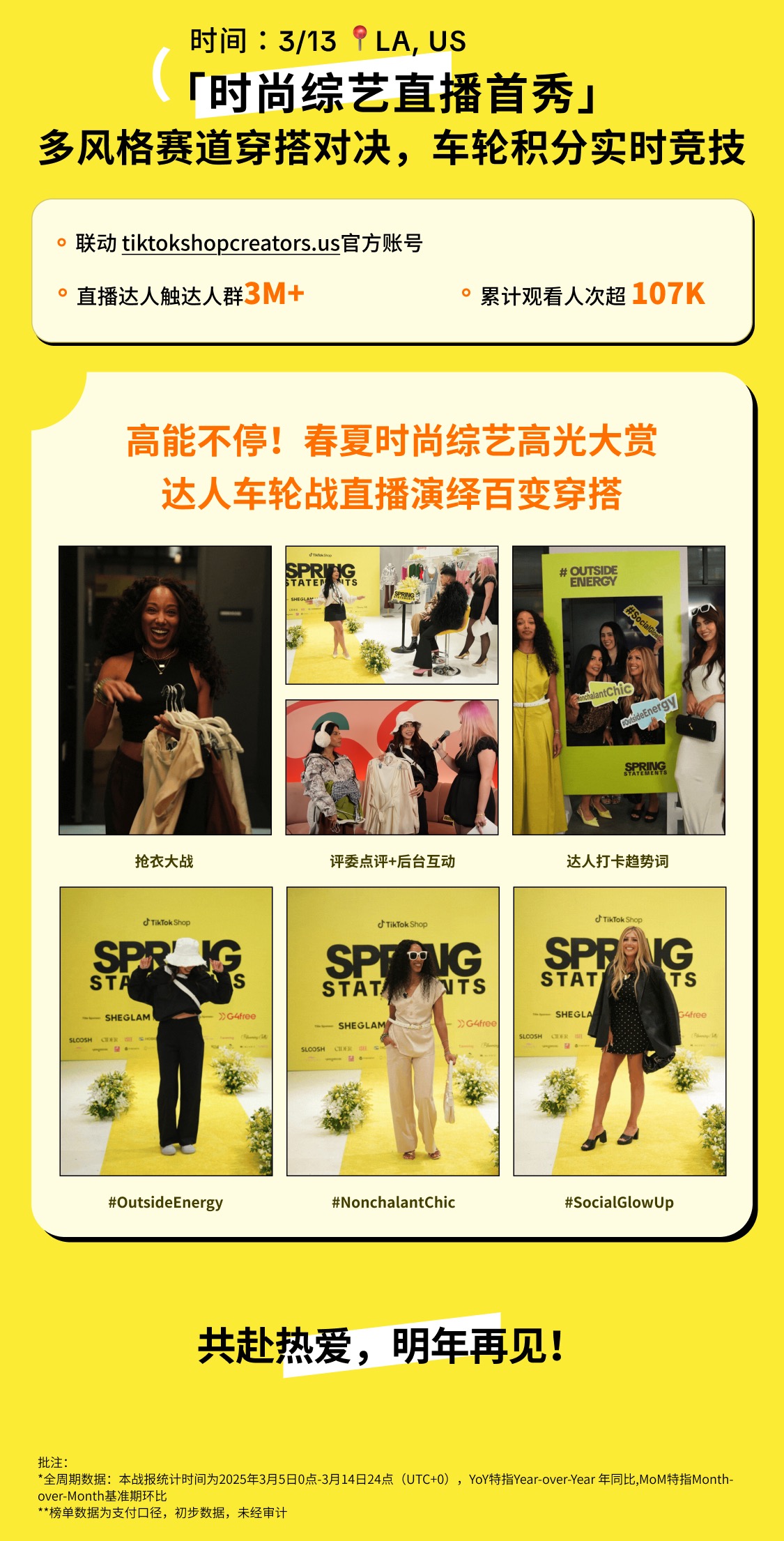 Spring Statements 线下活动现场与结束语